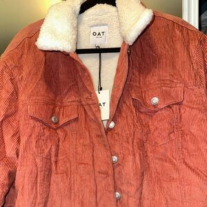 Oat New York winter jacket never worn. Fleece inside